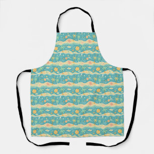Island Life Is Synonymous To Beach Life Apron
