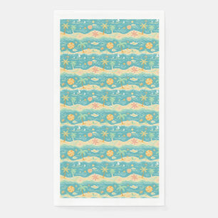 Island Life Is Synonymous To Beach Life Napkin