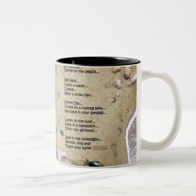 Island Life Two-Tone Coffee Mug (Right)