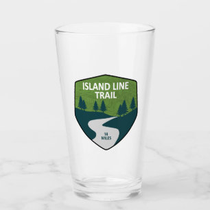 Island Line Trail Glass