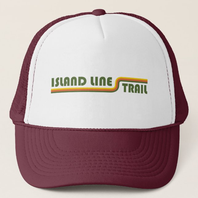 Island Line Trail Trucker Hat (Front)