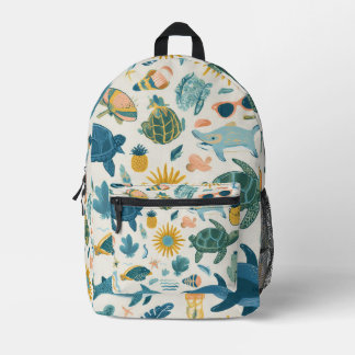 Island Mood Print Cut Sew Bag Gift