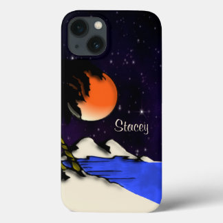 Island Night Personal iPhone 13 Case