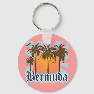 Island of Bermuda Souvenirs Keychain