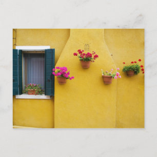 Island of Burano, Burano, Italy. Colourful Burano  Postcard