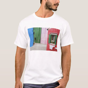 Island of Burano, Burano, Italy. Colourful Burano  T-Shirt