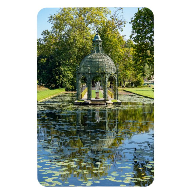 Island of Love in the Chateau de Chantilly Magnet (Vertical)