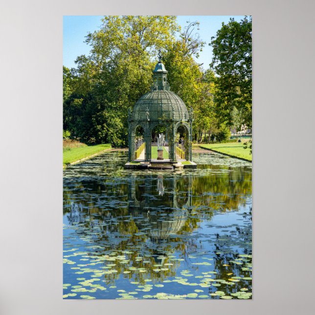 Island of Love in the Chateau de Chantilly Poster (Front)
