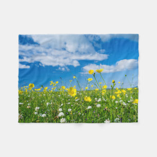 island of South Uist Scotland Fleece Blanket