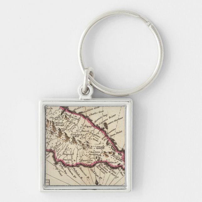 Island of St Christophers Keychain (Front)