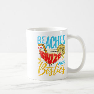 Island Party Beach Bachelorette - Beaches Booze An Coffee Mug