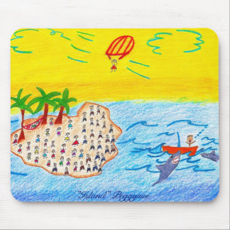 Island,Peggysue, Mouse Pad