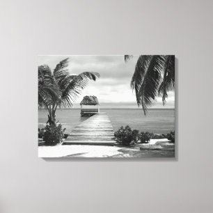Island Pier Canvas Print