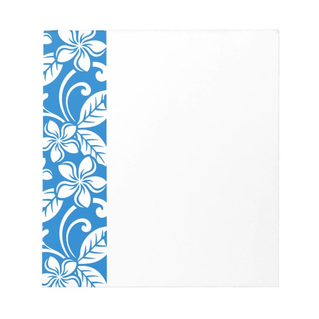 ISLAND PLUMERIA (BLUE SKY) NOTEPAD (Front)