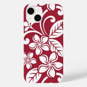 ISLAND PLUMERIA (CARDINAL RED)  Case-Mate iPhone 14 CASE