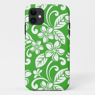 ISLAND PLUMERIA (CITRUS GREEN) iPhone 11 CASE