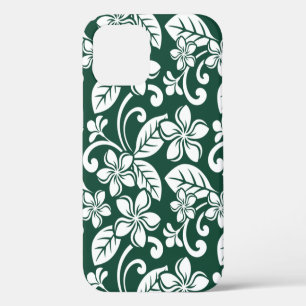 ISLAND PLUMERIA (FOREST GREEN) iPhone 12 CASE