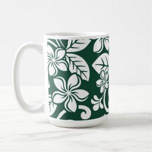 ISLAND PLUMERIA (FORFEST GREEN) Mug