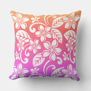 ISLAND PLUMERIA (IPANEMA) THROW PILLOW