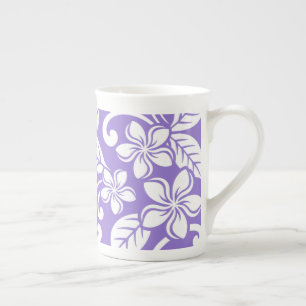 ISLAND PLUMERIA (LAVENDER) BONE CHINA MUG