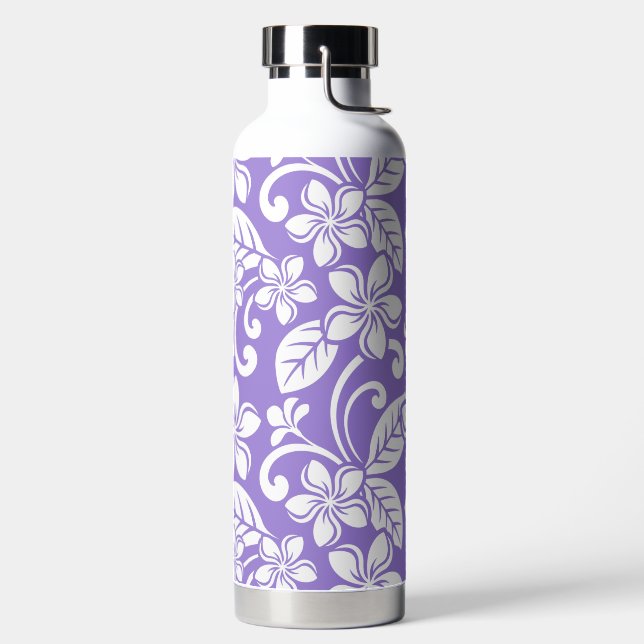 ISLAND PLUMERIA (LAVENDER) WATER BOTTLE (Left)