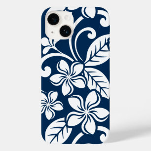 ISLAND PLUMERIA (NAVY) Case-Mate iPhone 14 CASE