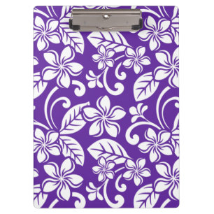 ISLAND PLUMERIA (PURPLE) CLIPBOARD