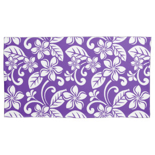 ISLAND PLUMERIA (PURPLE) PILLOWCASE