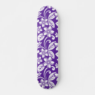 ISLAND PLUMERIA (PURPLE) SKATEBOARD