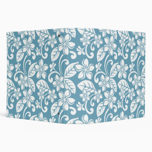 ISLAND PLUMERIA (SLATE BLUE) Binder