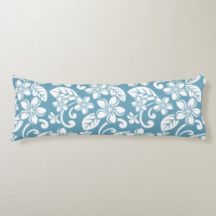 ISLAND PLUMERIA (SLATE BLUE) BODY PILLOW