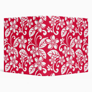 ISLAND PLUMERIA (STRAWBERRY RED) BINDER