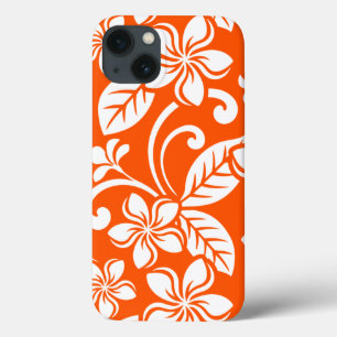 ISLAND PLUMERIA (TRÈS ORANGE) iPhone / coque ipad