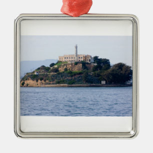 Island Prison, Alcatraz Metal Ornament