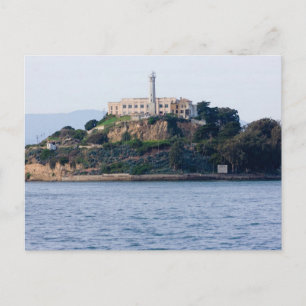 Island Prison, Alcatraz Postcard