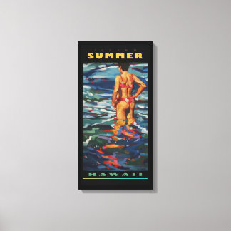 Island Summer Canvas Print