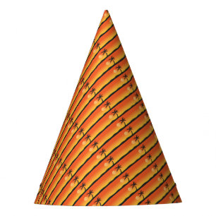 Island Sunset Party Hat