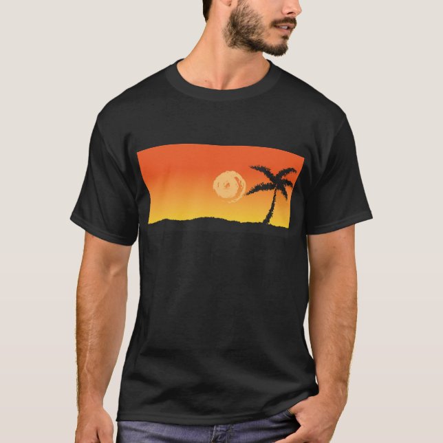 Island Sunset T-Shirt (Front)