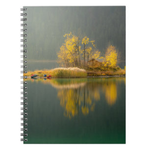ISLAND SURROUNDED BY WATER NOTEBOOK