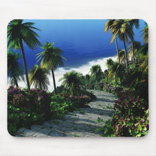 Island Time Mousepad (Front)