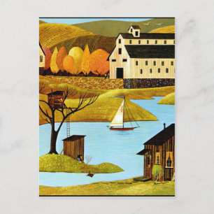 Island Treehouse Postcard