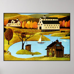 Island Treehouse Poster