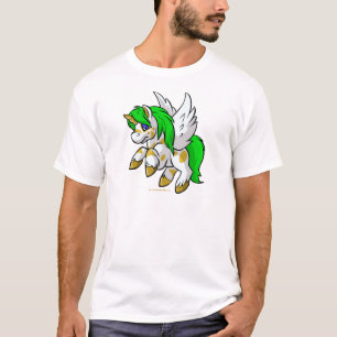 Island Uni flying over Mystery Island T-Shirt