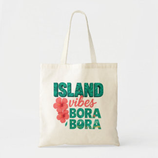 Island Vibes – Bora Bora Tropical Tote Bag | Summe
