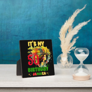 Island Vibes Jamaica Birthday Girl Group Matching Plaque
