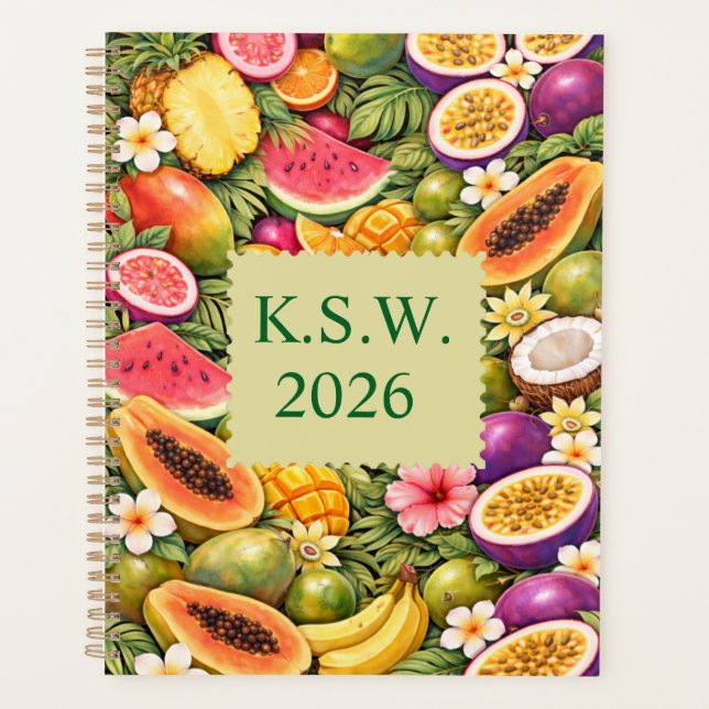 Island Vibes Planner  (Front)