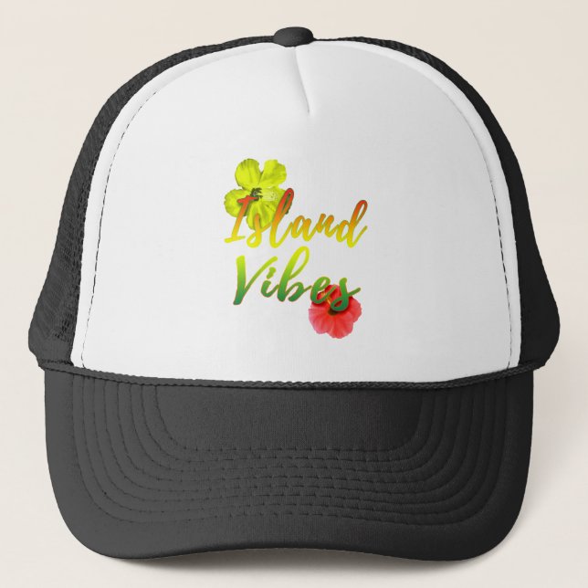 Island Vibes Trucker Hat (Front)