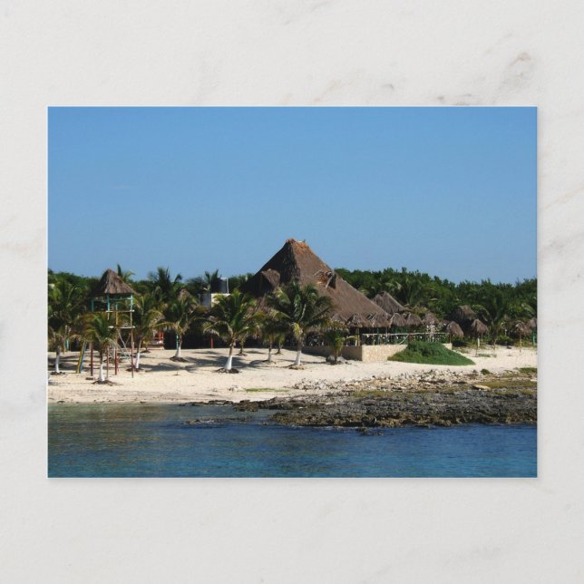Island Village Postcard (Front)