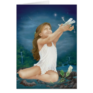 "Island Wishing" oil painting by Lori Higgins