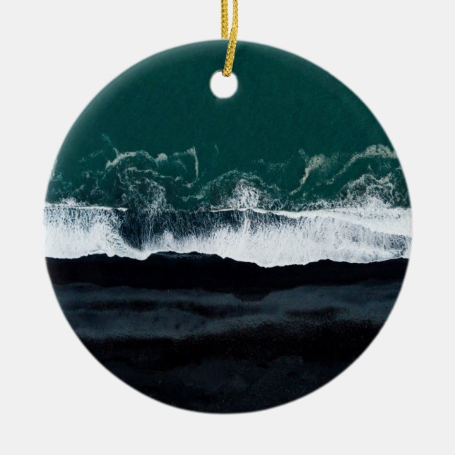 Islande Glacier Solheimajokull Ornement (Devant)